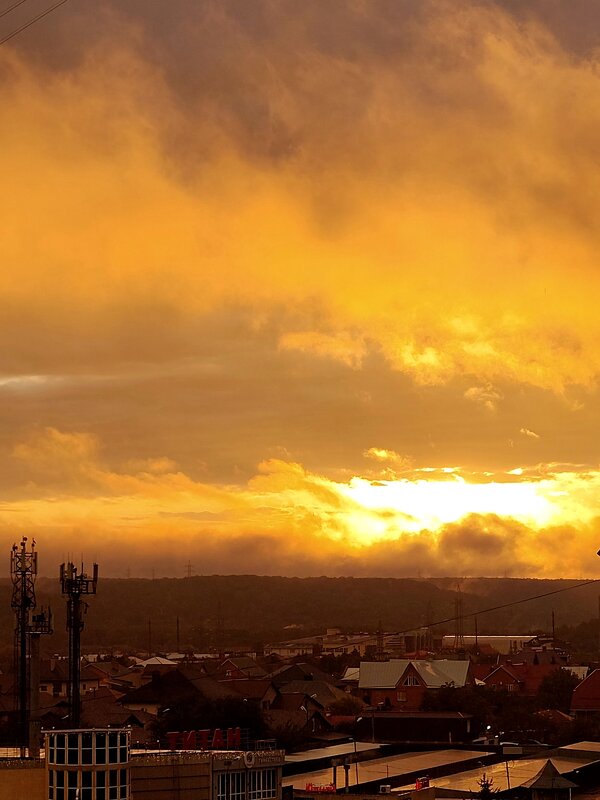 Вот такой был закат.... - tatyana 