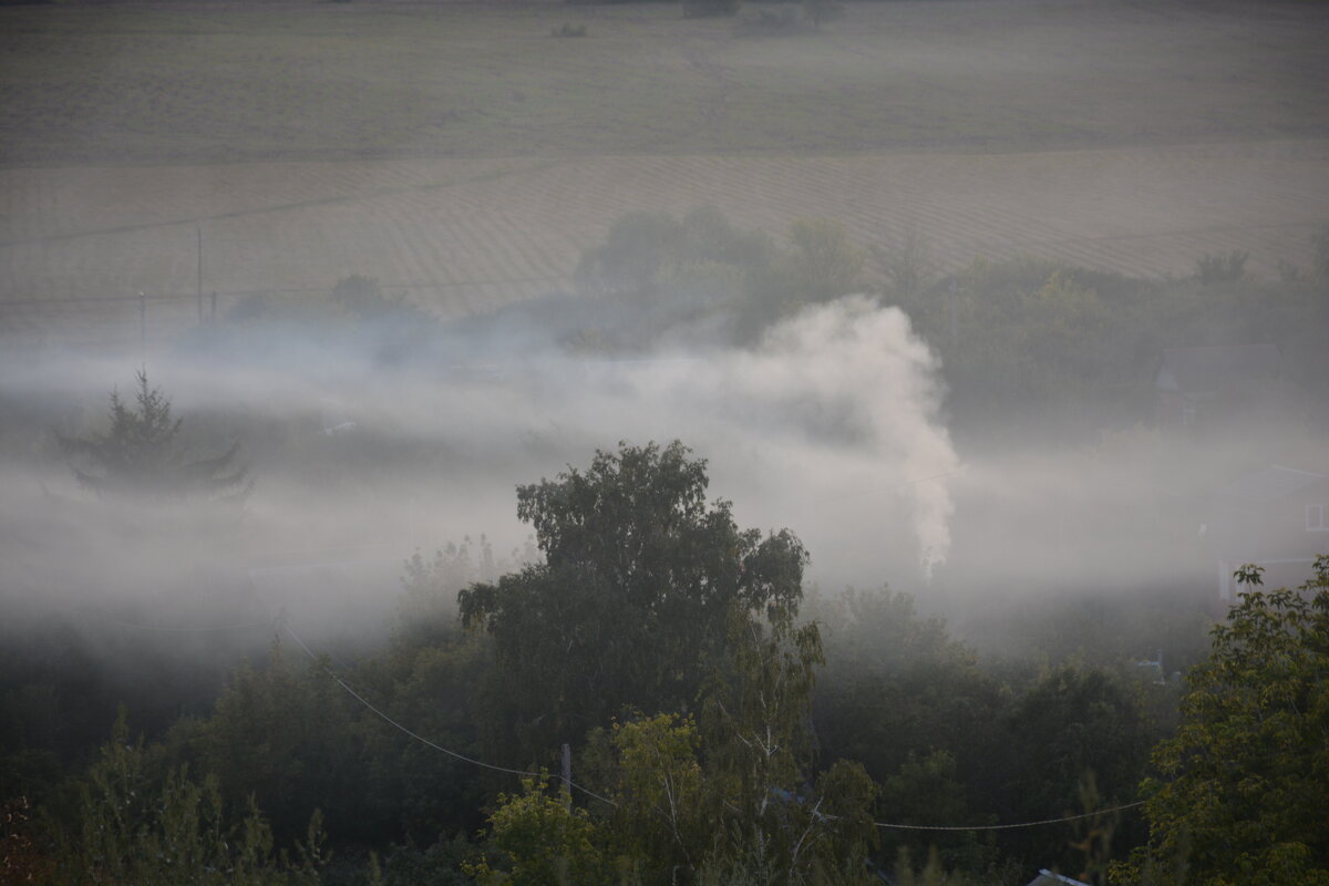 Дым из баньки. - Леонид Иванчук