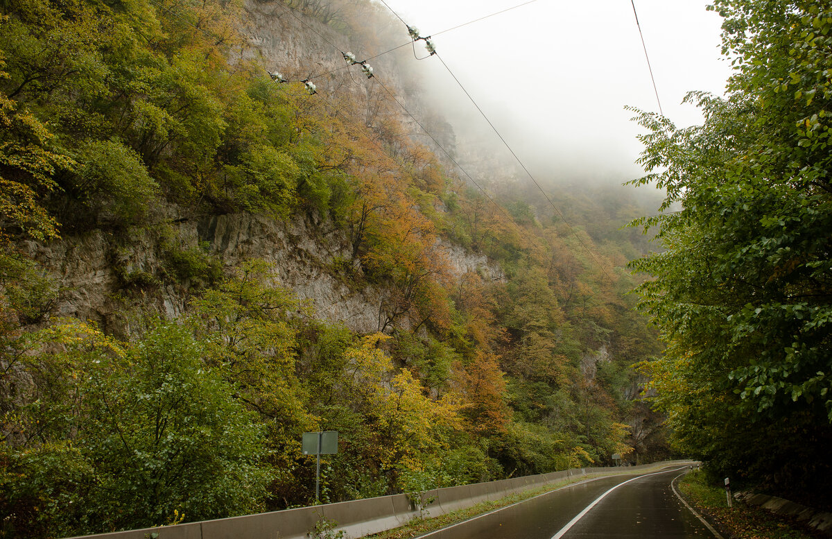 дорога в Кормадонское ущелье - Батик Табуев