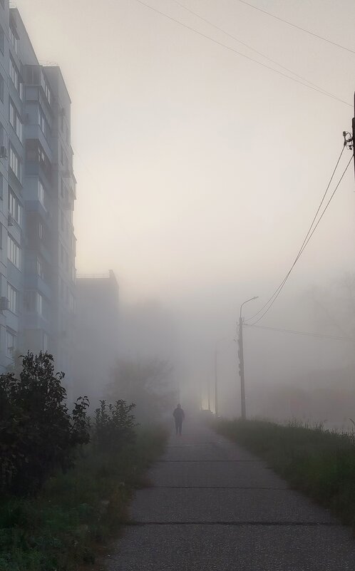 Октябрьский туман - светлана льдокова Октябрьский туман - светлана льдокова