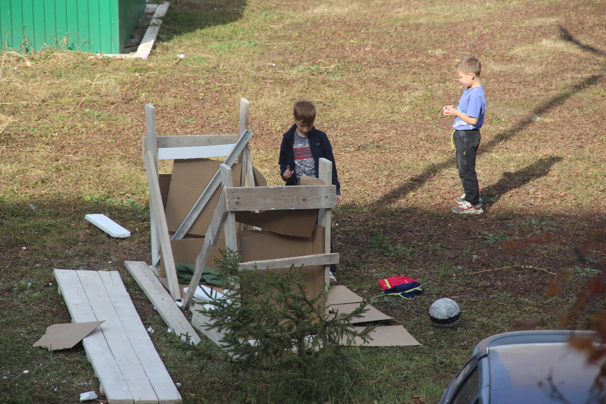 Мой двор.Стройка века - Венера Чуйкова