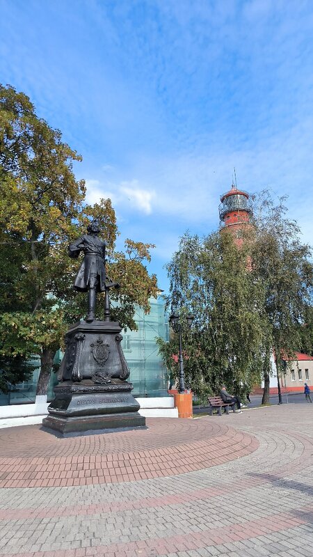 Балтийск. Памятник Петру I - Ольга 