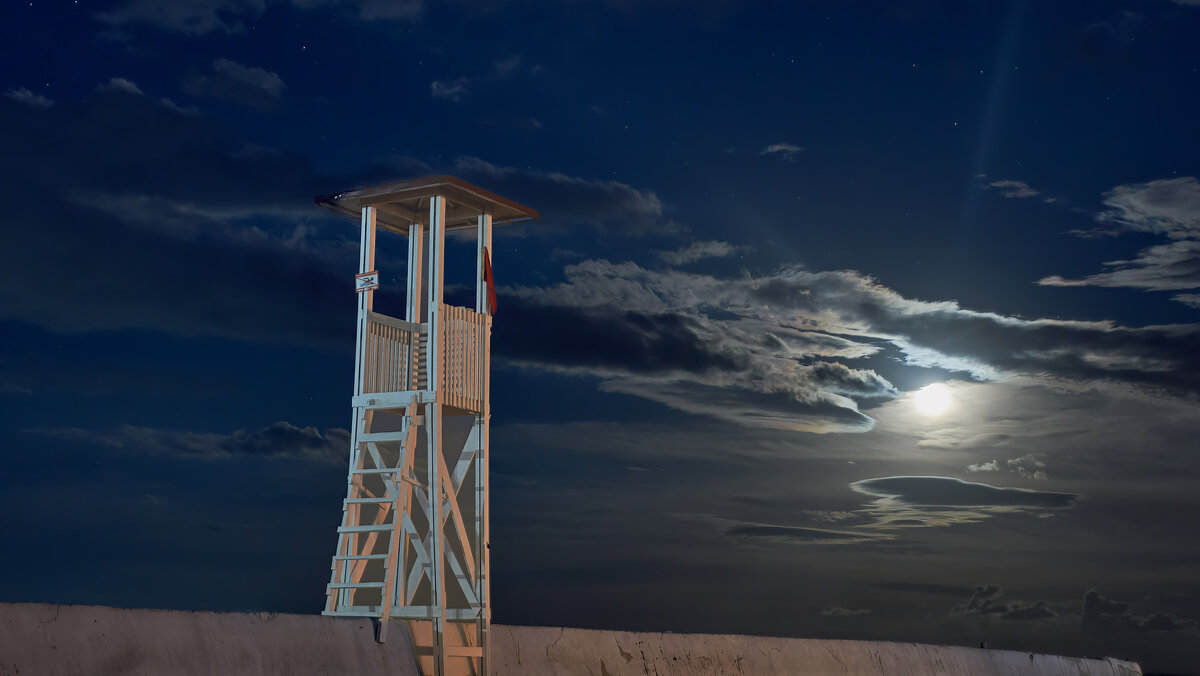 ночная Феодосия - Эдуард Тищенко