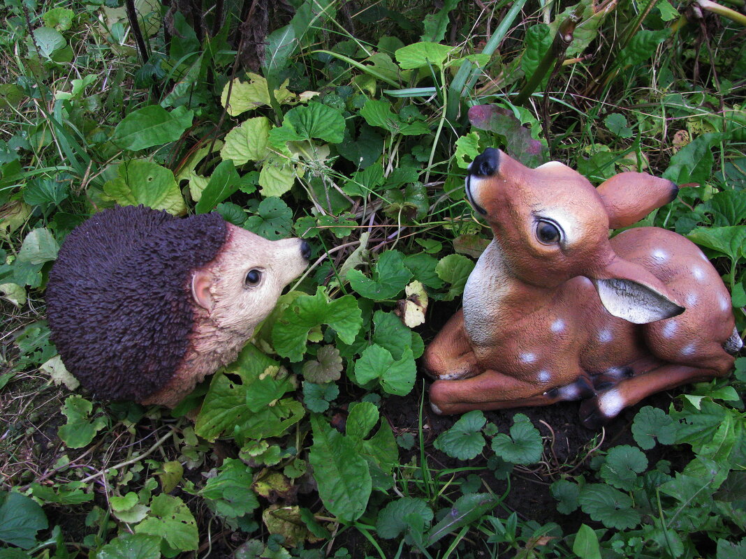 В саду - Людмила Смородинская