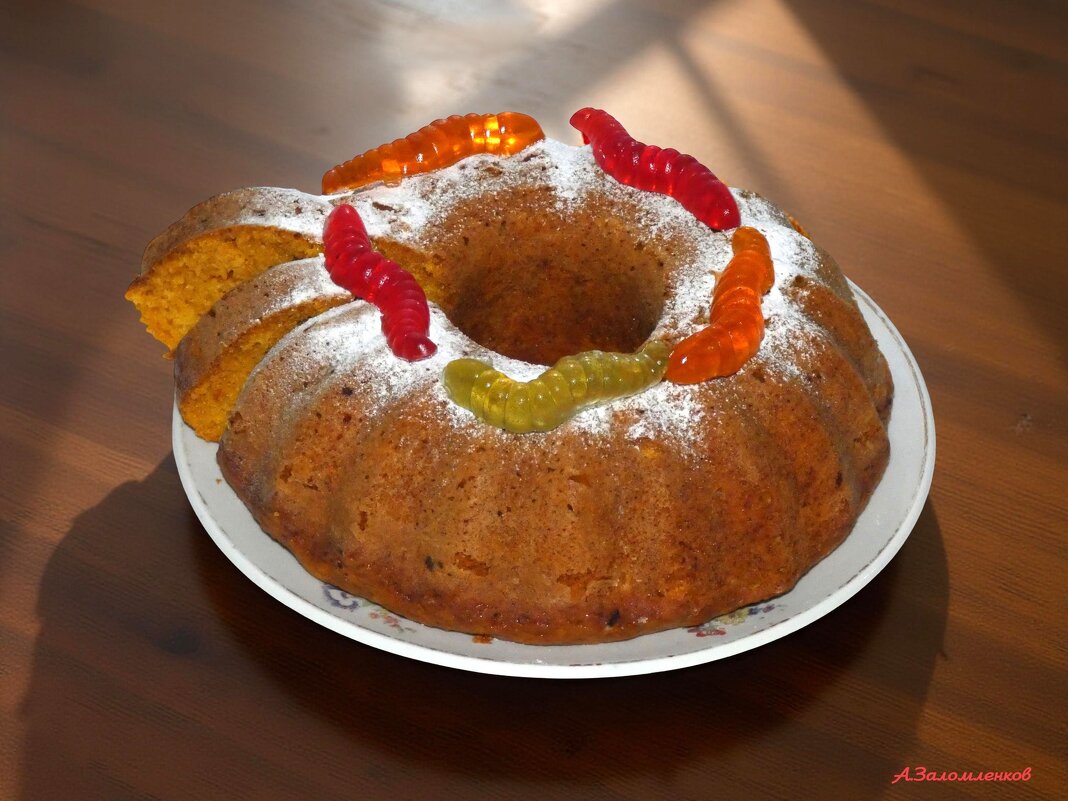 Морковный кексик к утреннему чаю..:-) - Андрей Заломленков Морковный кексик к утреннему чаю..:-) - Андрей Заломленков