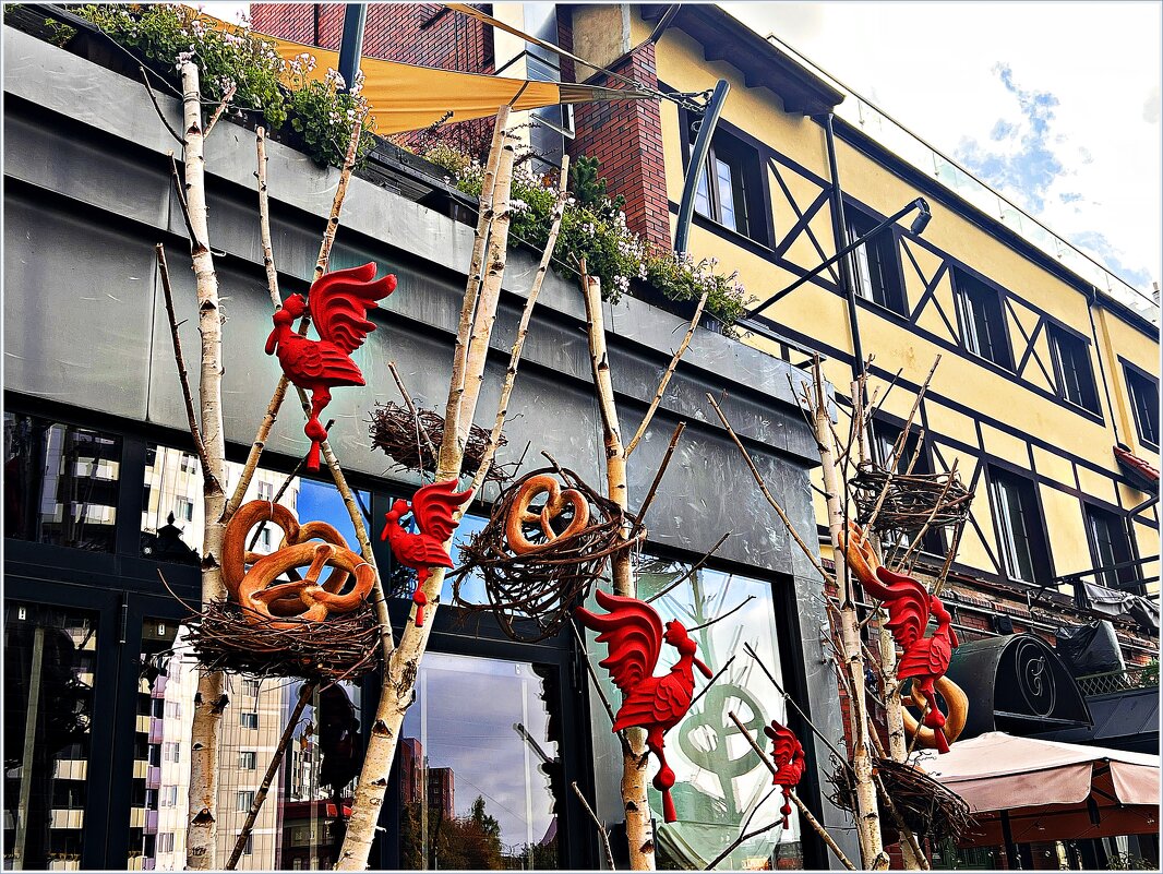 Украшения кафе. - Валерия Комова