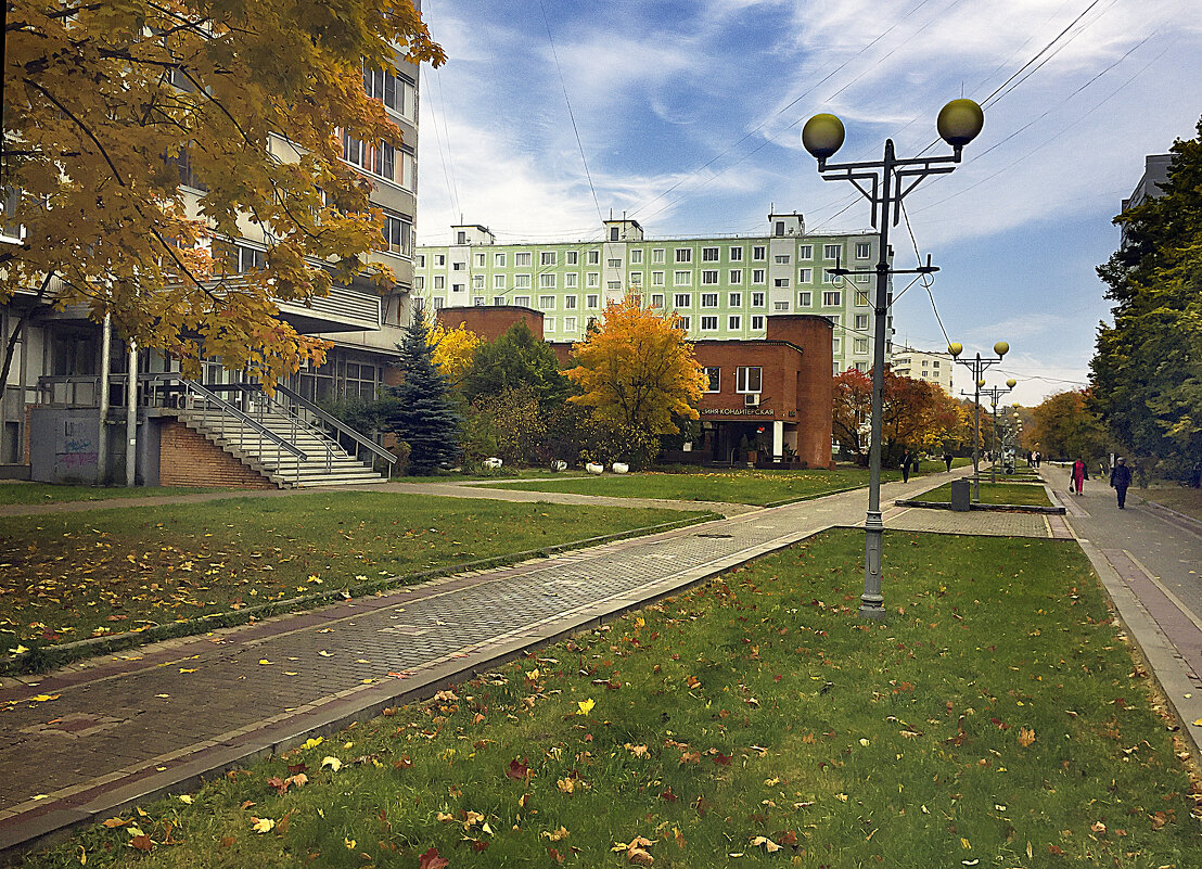 Улица в октябре - Владимир Кроливец