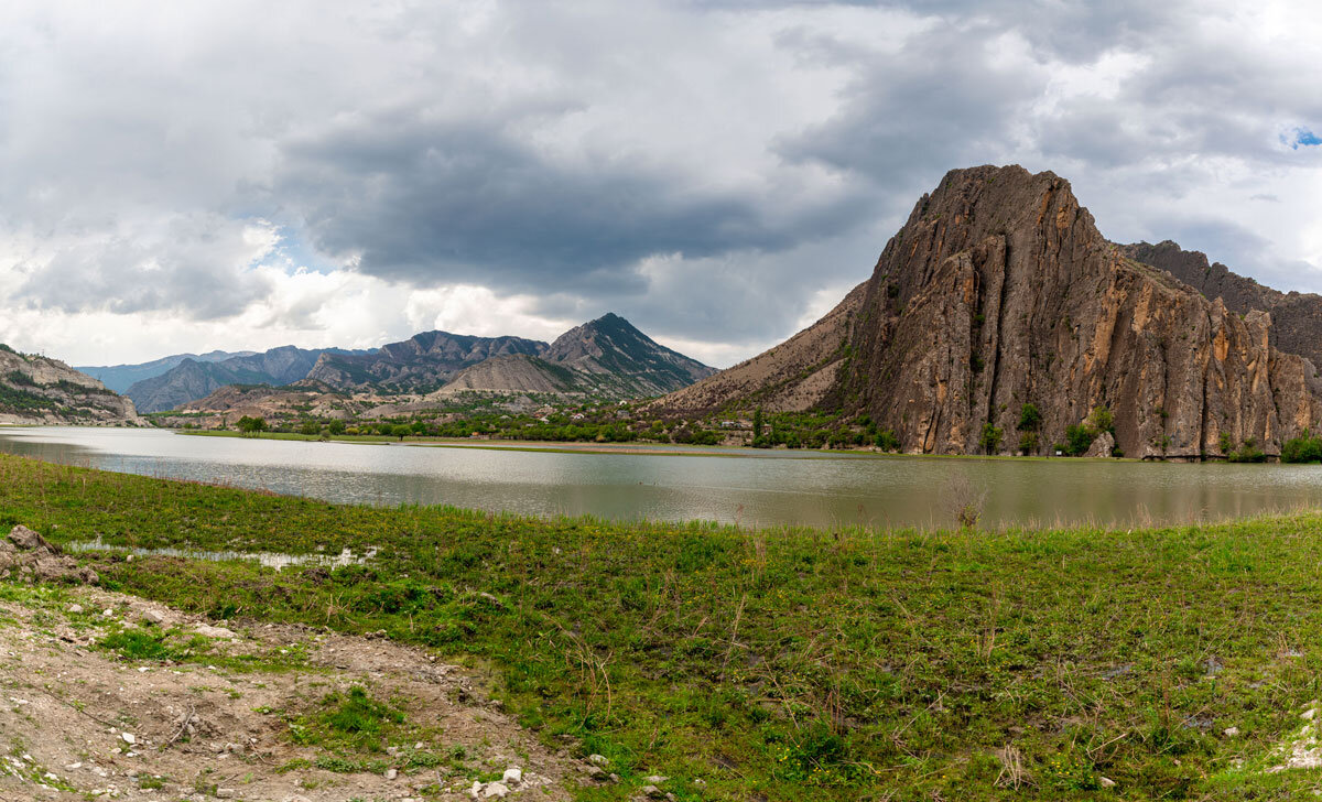 Гергебильское водохранилище. Дагестан. - Дина Евсеева