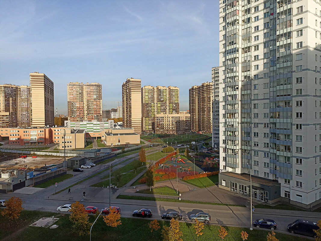 Осенний вид из окна. - Лилия *