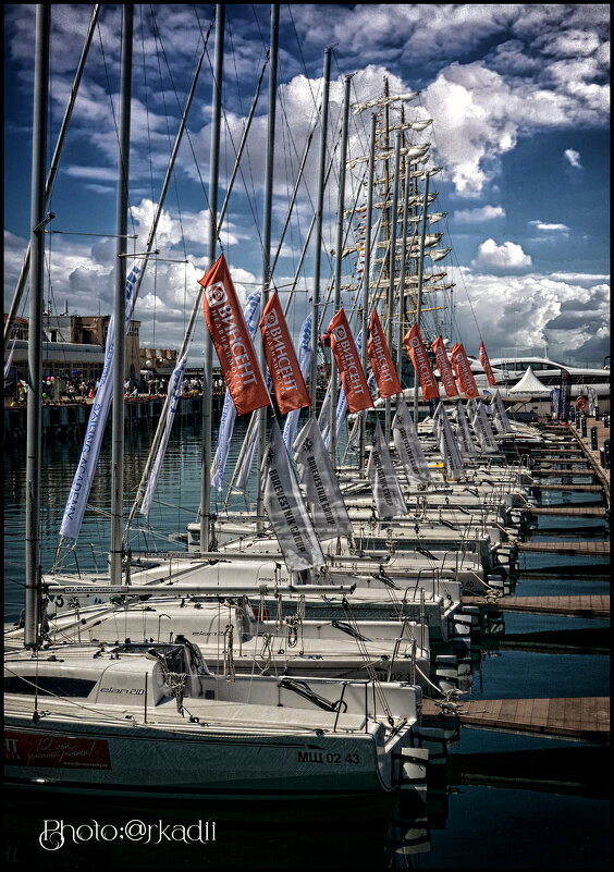 Яхты у причала. - arkadii 