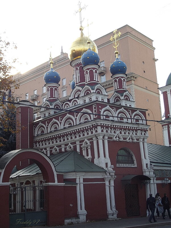Храм Успения Пресвятой Богородицы в Гончарах (Москва) - Freddy 97 Храм Успения Пресвятой Богородицы в Гончарах (Москва) - Freddy 97