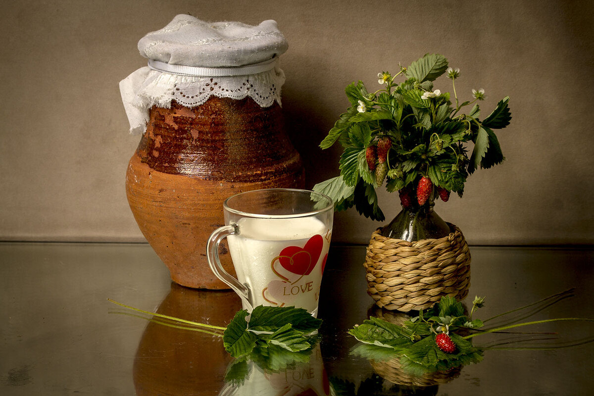 Осенняя земляника - Людмила Павловна Крышковец