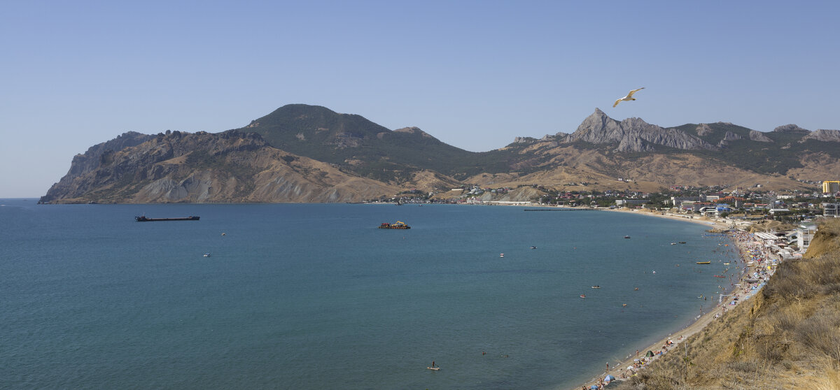 вид на Коктебель - Елена Агеева