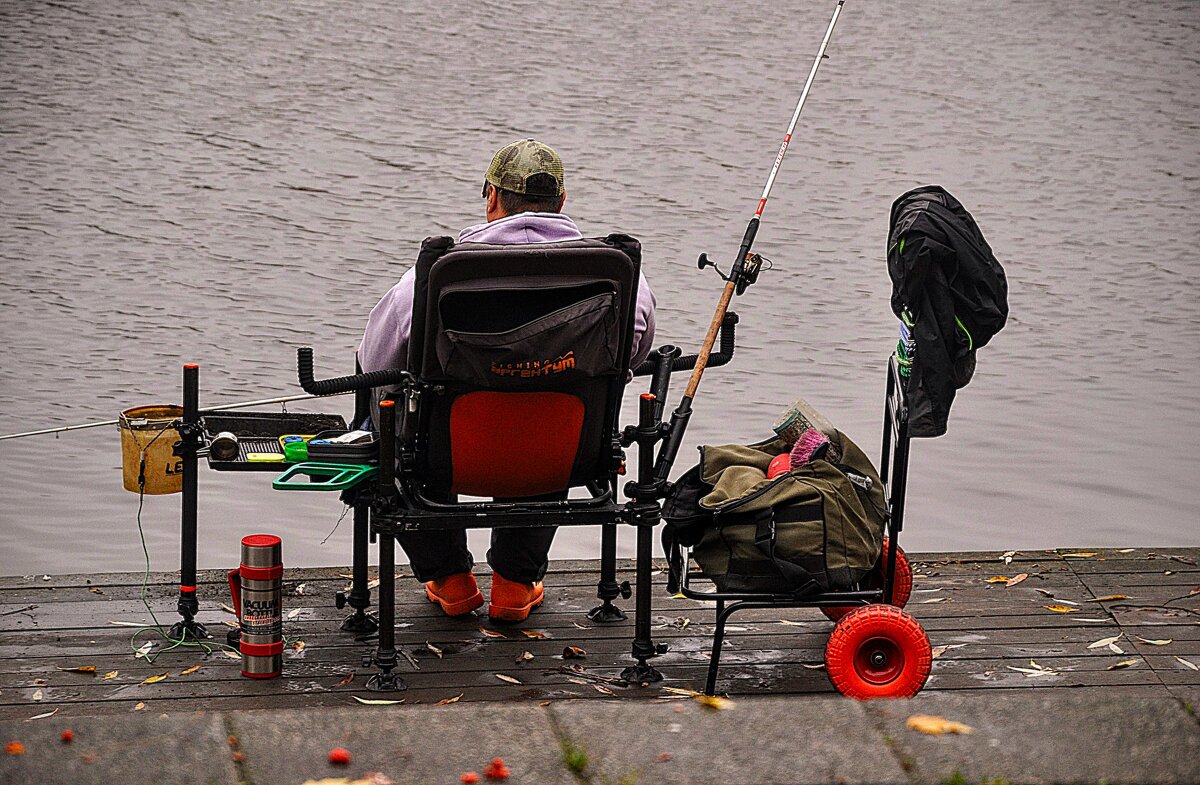 Тот самый рыбак в сухой период ,,,) - Анатолий Колосов