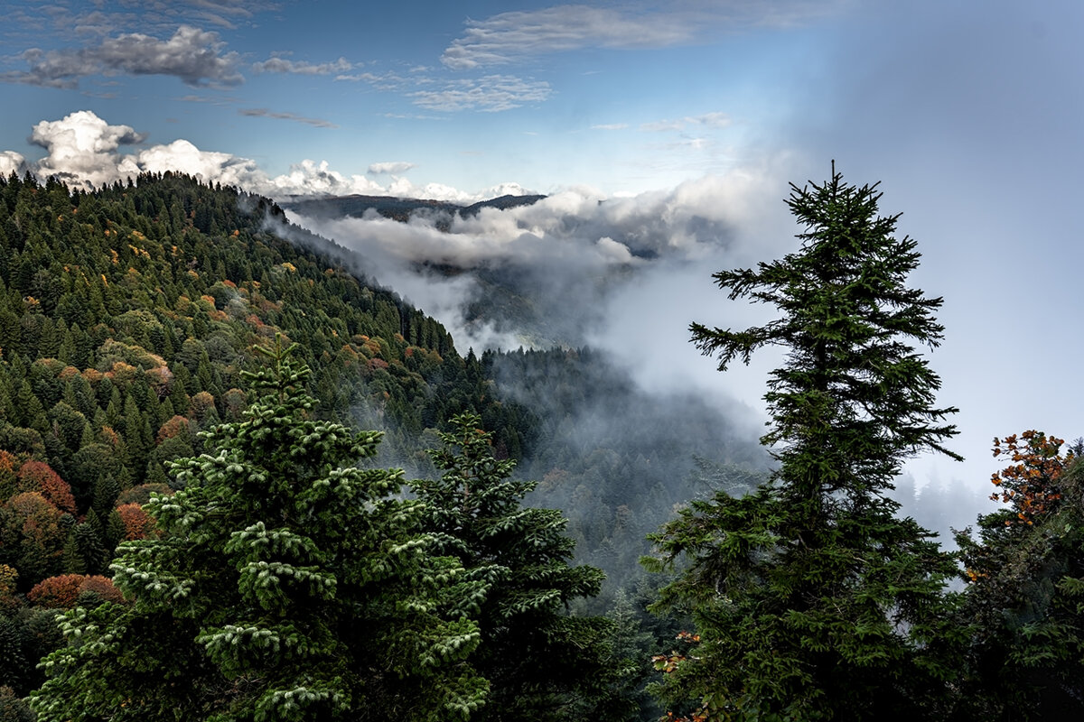 Цхраджвари/ Гора 9 крестов вверху - Юрий Вайсенблюм