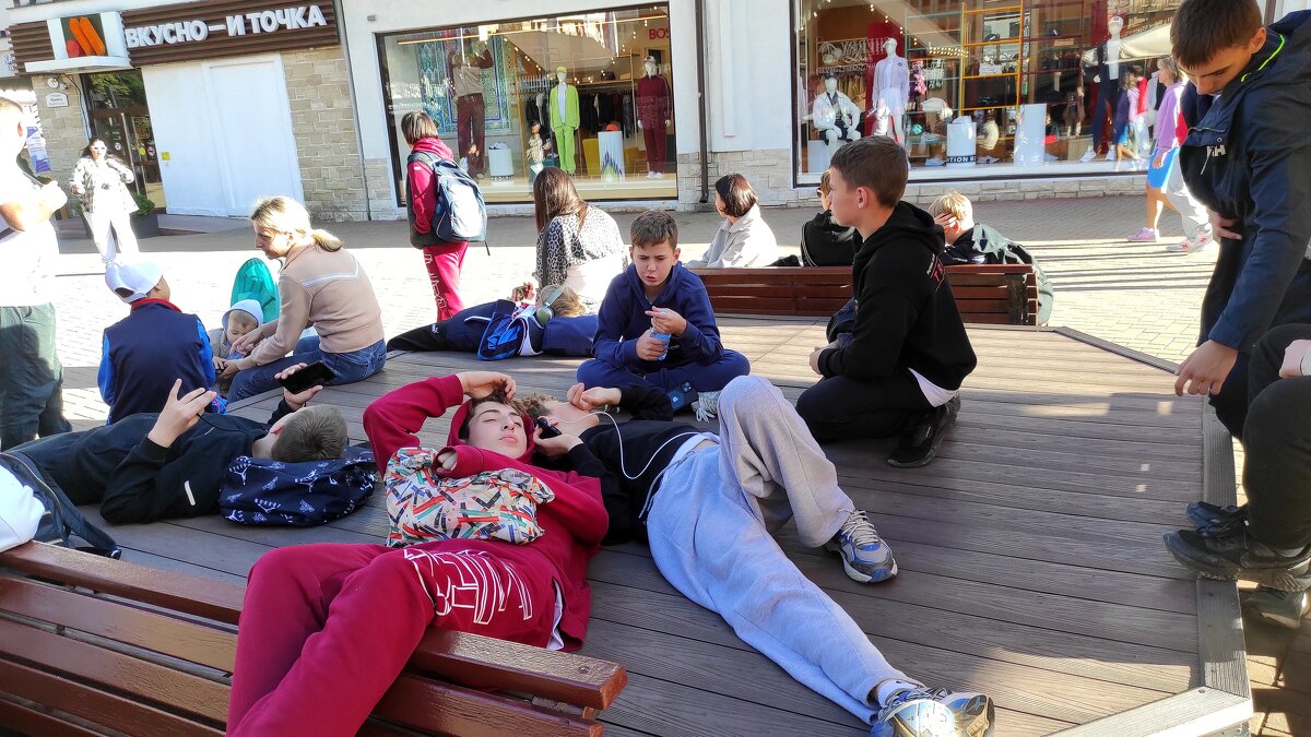 Отдых (после путешествия по канатке) - Татьяна Лютаева