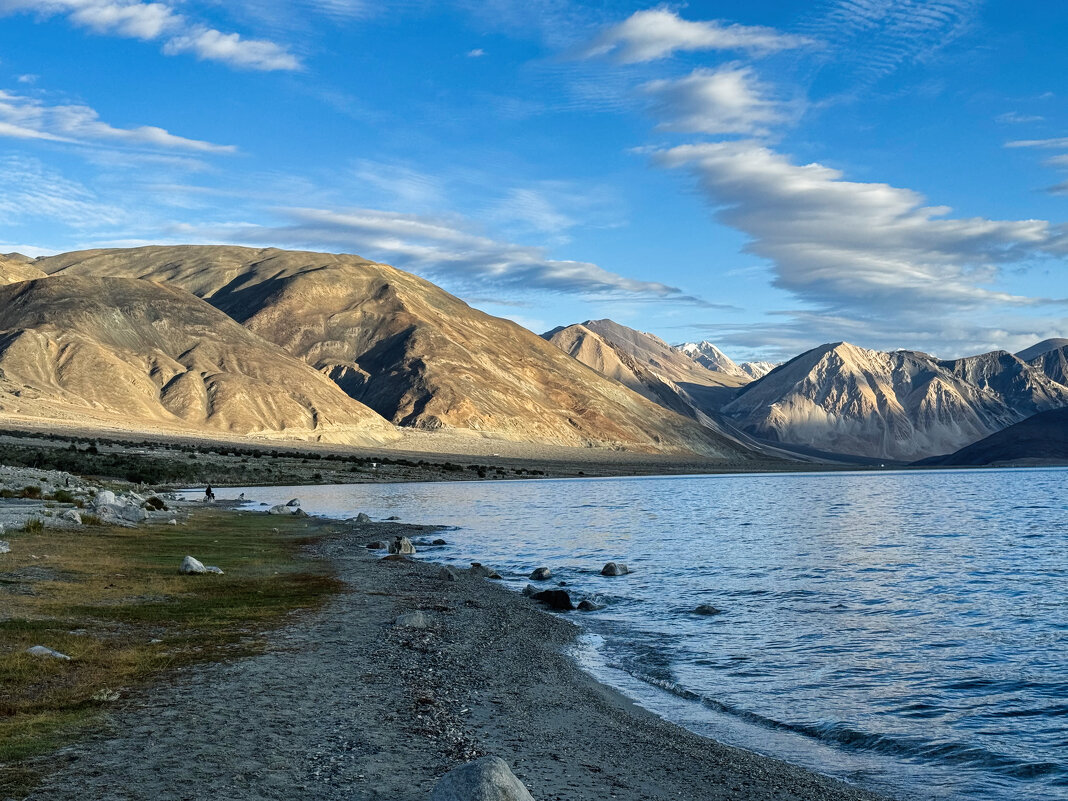 Высокогорное озеро в Тибете. - Андрей Город