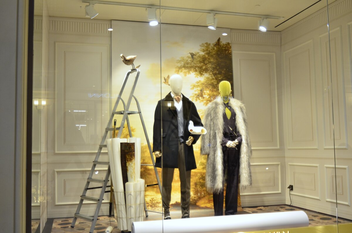 В витринах ГУМа - Наталья Вязигина