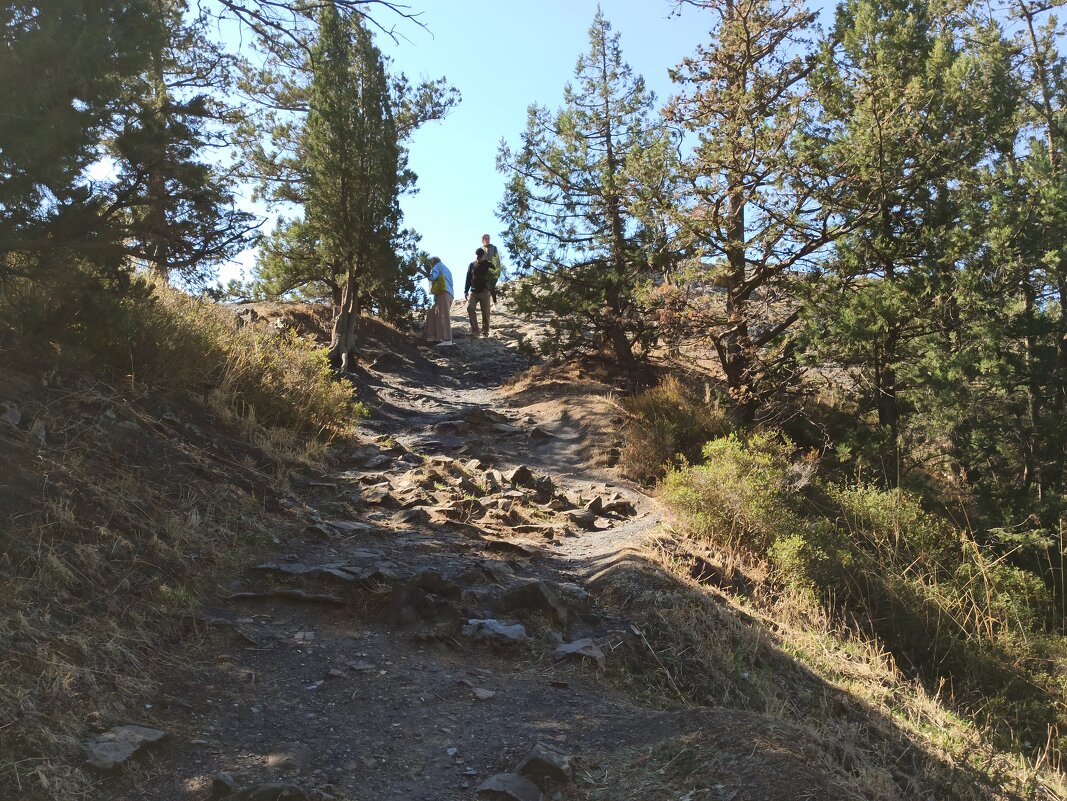 Подъем на мыс Плака. Крым. - Галина 