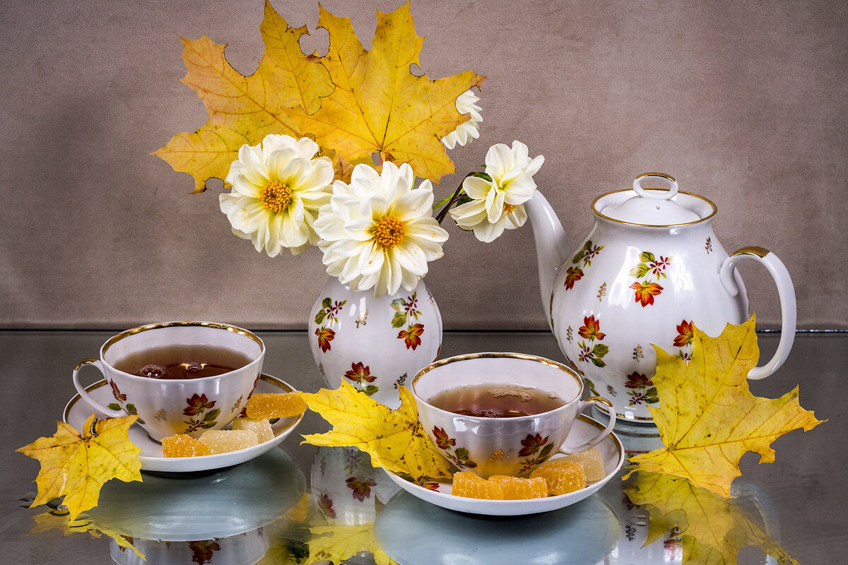 Утренний чай - Людмила Павловна Крышковец