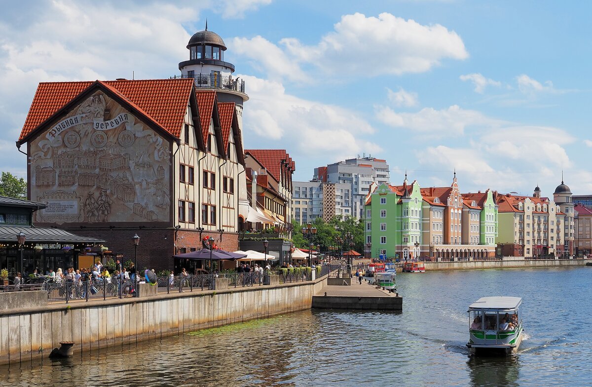 Калининград, из прогулок по Рыбной деревне. - Евгений Седов