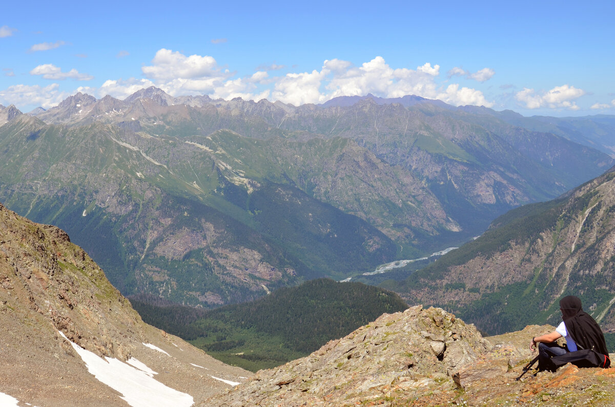 Горные пейзажи Домбая - Сергей М Горные пейзажи Домбая - Сергей М