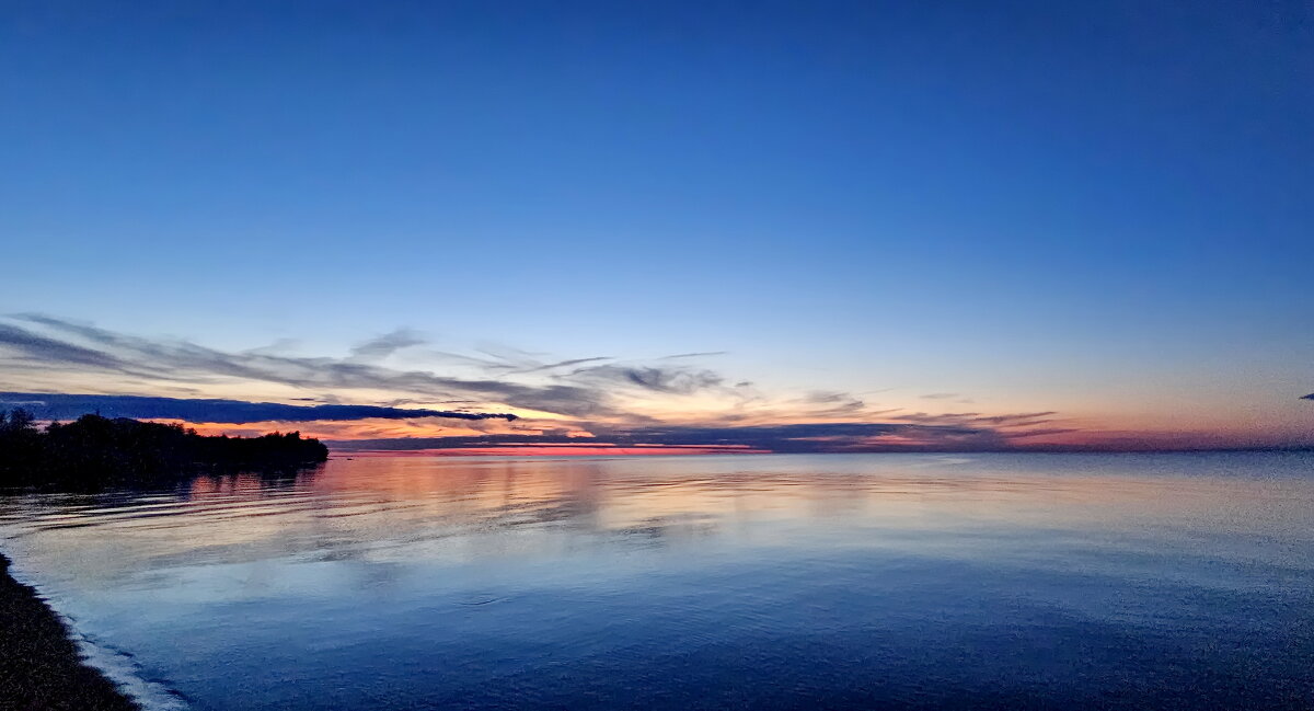 Озеро Белое. Закат. - Михаил Свиденцов