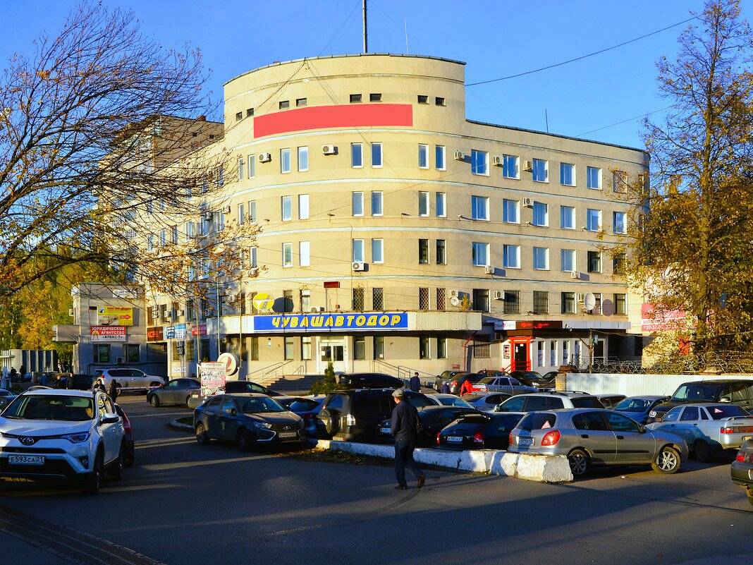Чебоксары. Дорожно-строительная компания "Чувашавтодор". - Пётр Чернега