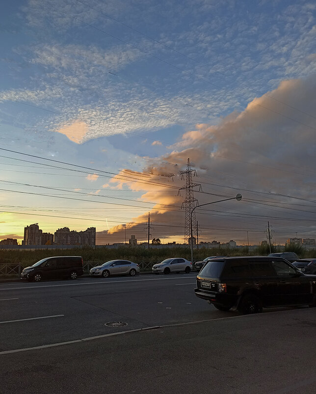 Вечер. Облако. - Лилия *