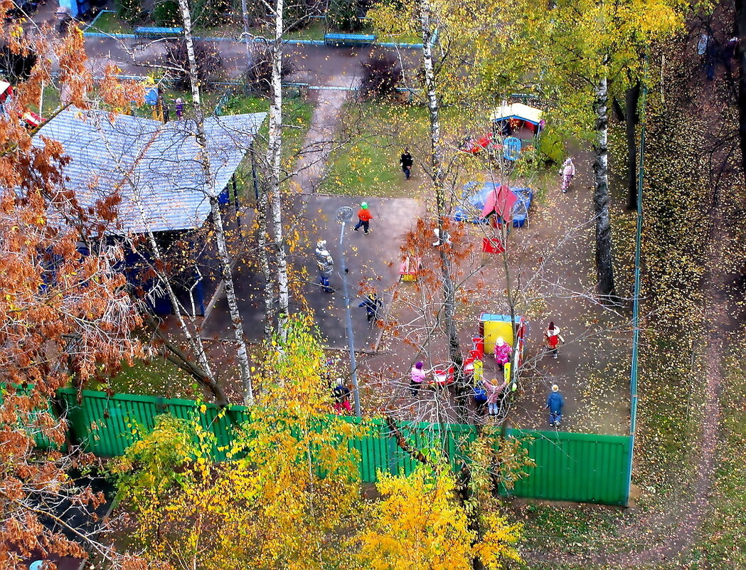 Дети на прогулке - Ольга Довженко