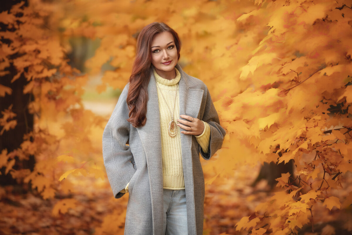 В осеннем парке - Дмитрий Булатов