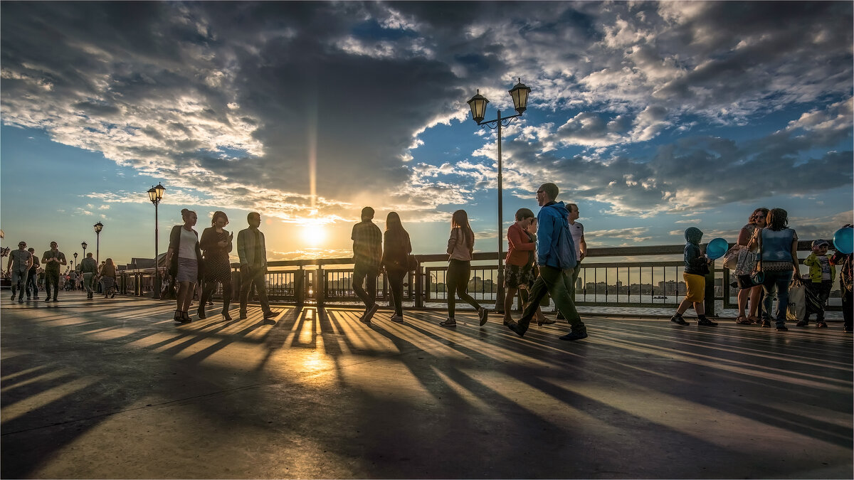 На закате - **** vedin