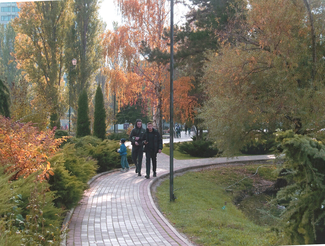 Осень в парке  Гагарина - Валентин Семчишин