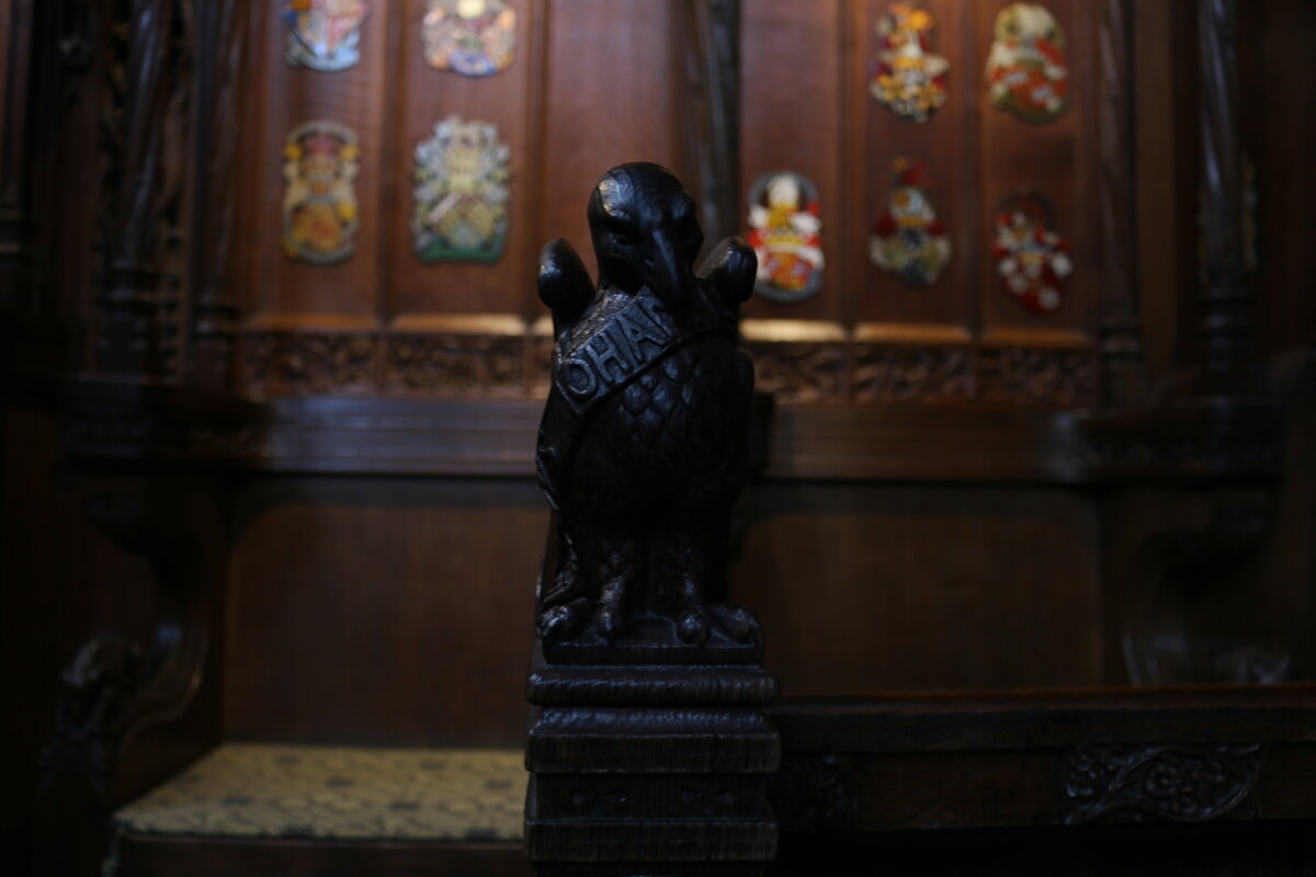 В часовне Ордена Чертополоха - Ольга 