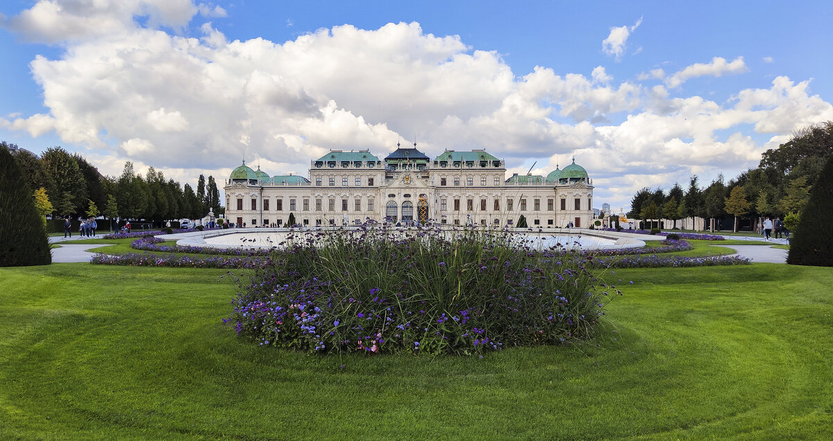 Вена Дворец Бельведер Belvedere - Вадим Вайс