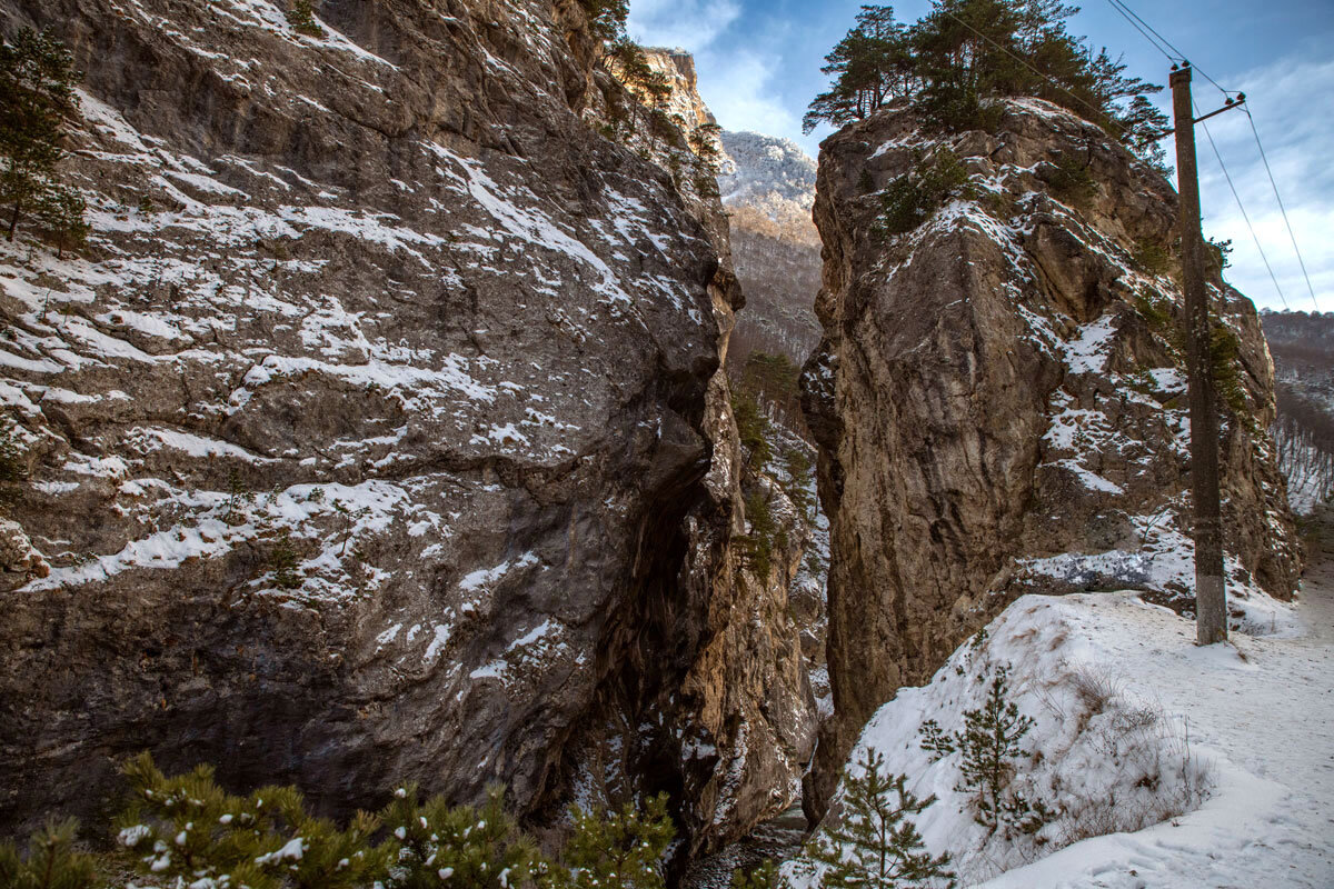 Кадаргаванский каньон в Куртатинском ущелье.Северная Осетия -Алания. - Дина Евсеева
