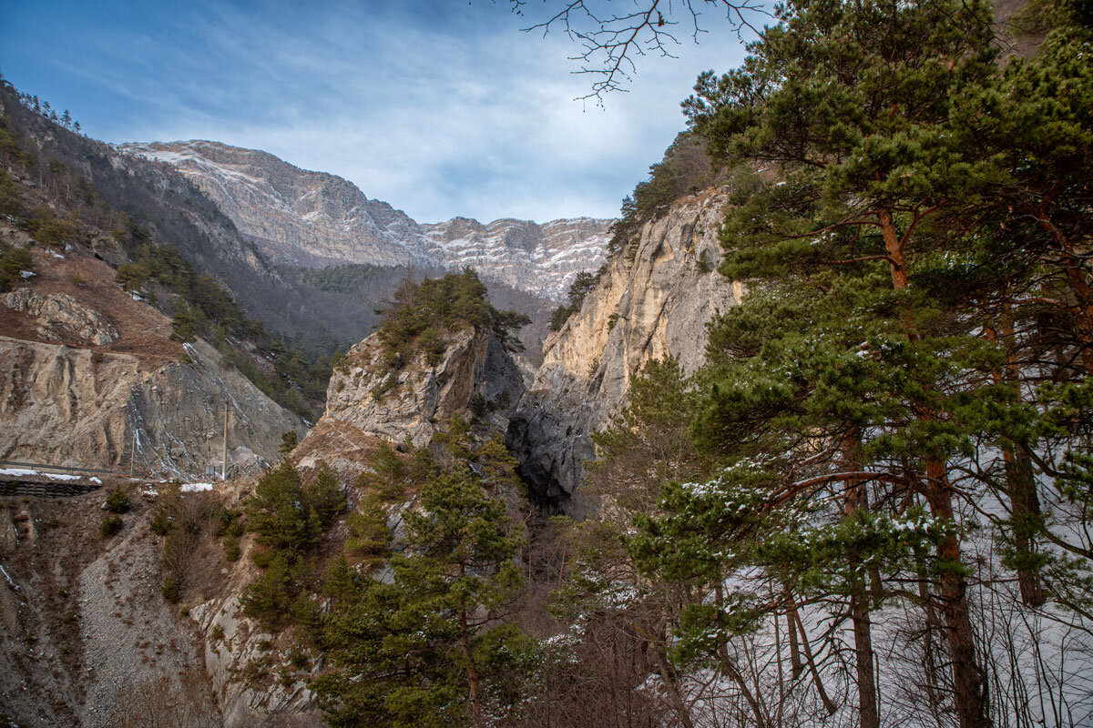 Кадаргаванский каньон в Куртатинском ущелье. Северная Осетия -Алания. - Дина Евсеева