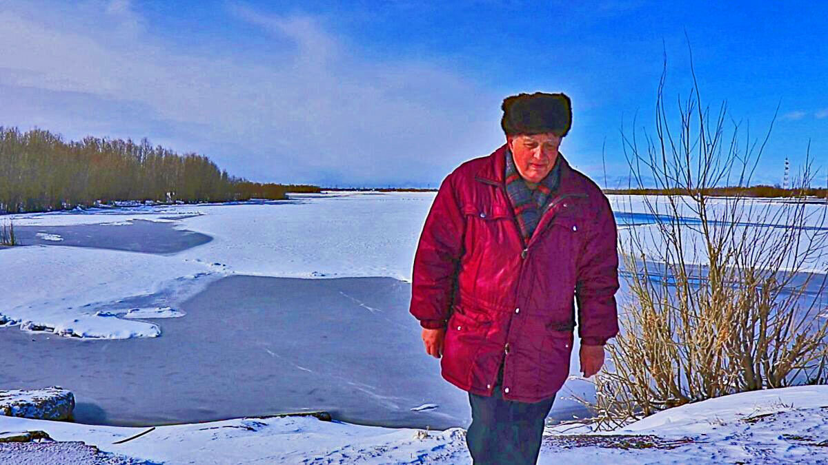 Ноябрь...У замерзающей реки! - Владимир 