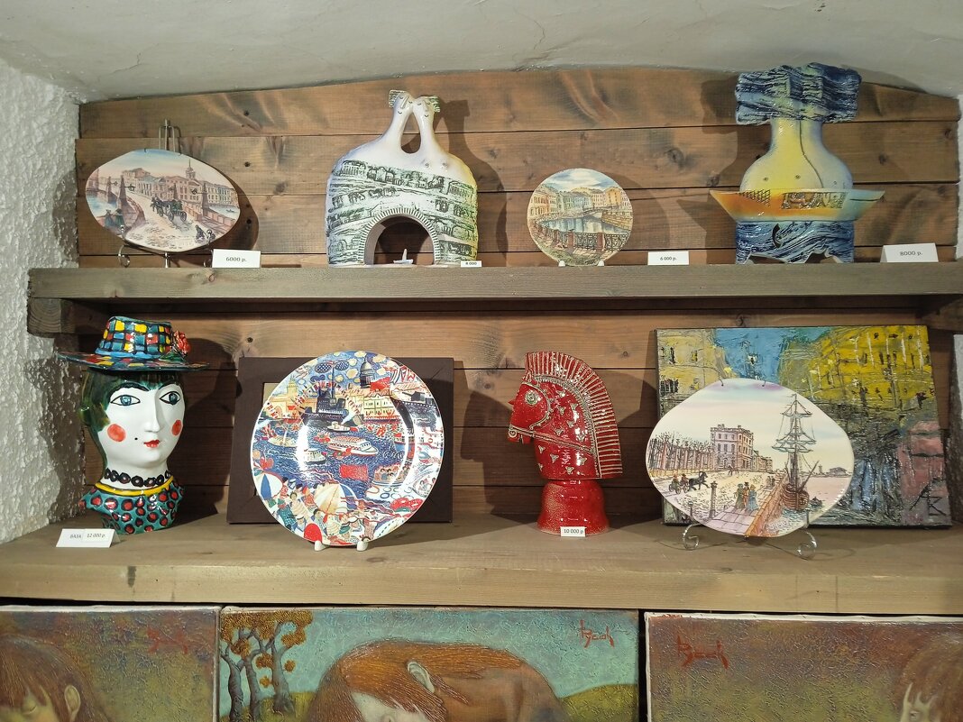 Интерьер в Галерее "Гильдиемастеров". - Светлана Калмыкова Калмыкова