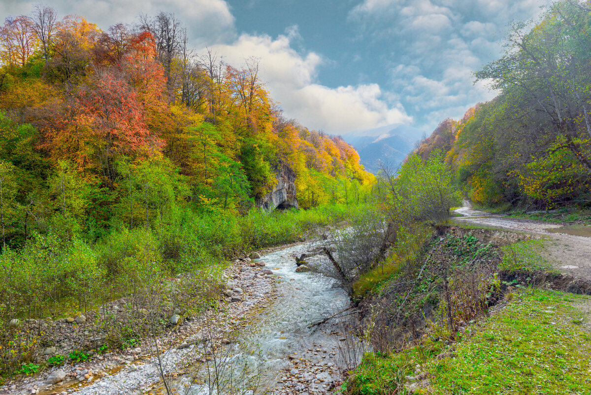Ущелье Суканское,река Псыгансу. - Аnatoly Gaponenko Ущелье Суканское,река Псыгансу. - Аnatoly Gaponenko