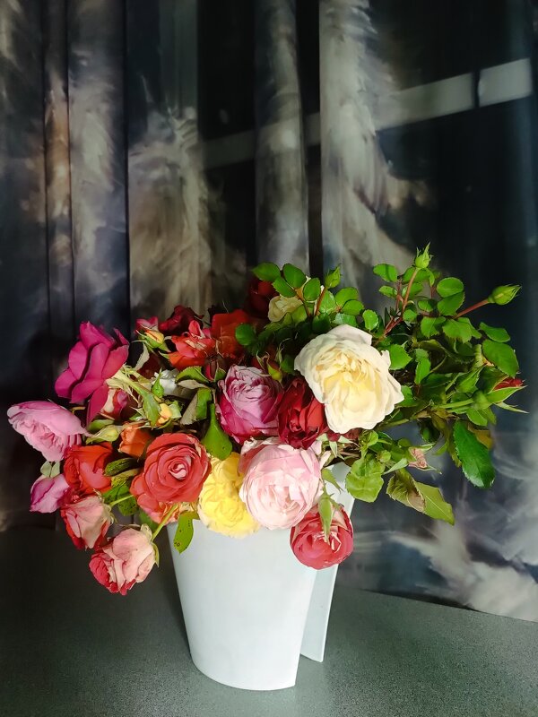 Осенний букет Роз - ОКСАНА ЮРЬЕВНА ШВЕЦ