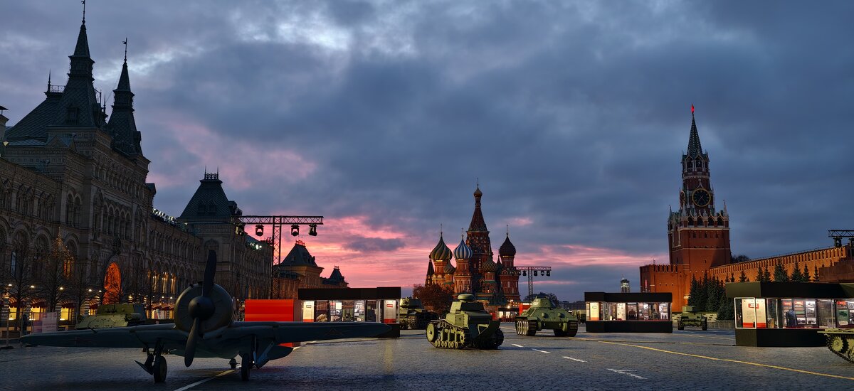 Рассвет на Красной площади - <<< Наташа >>>