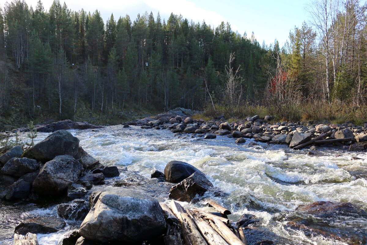 У колвицких водопадов - Ольга 