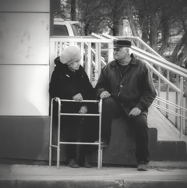 Нелегко (чб) - Сергей Царёв