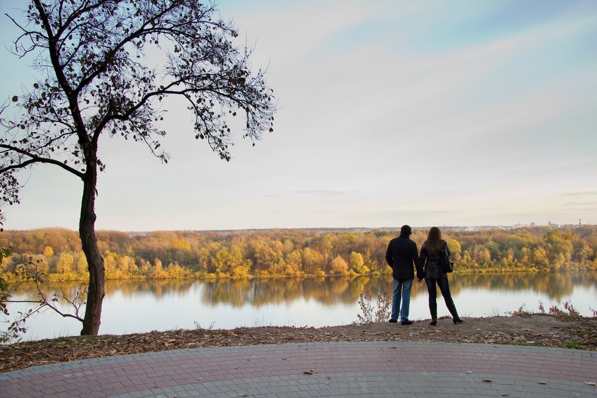 Двое у реки. - Сергей Рожков