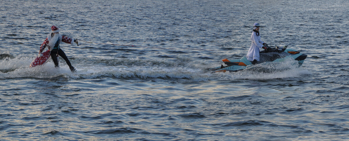 "Вслед за мной на водных лыжах ты летишь" - Татьяна Машошина