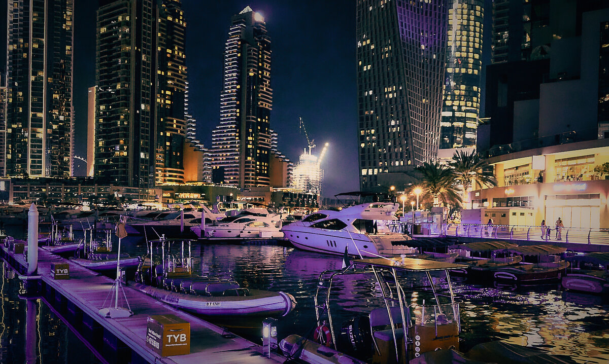 Неоновый город (Дубай) - Андрей Город