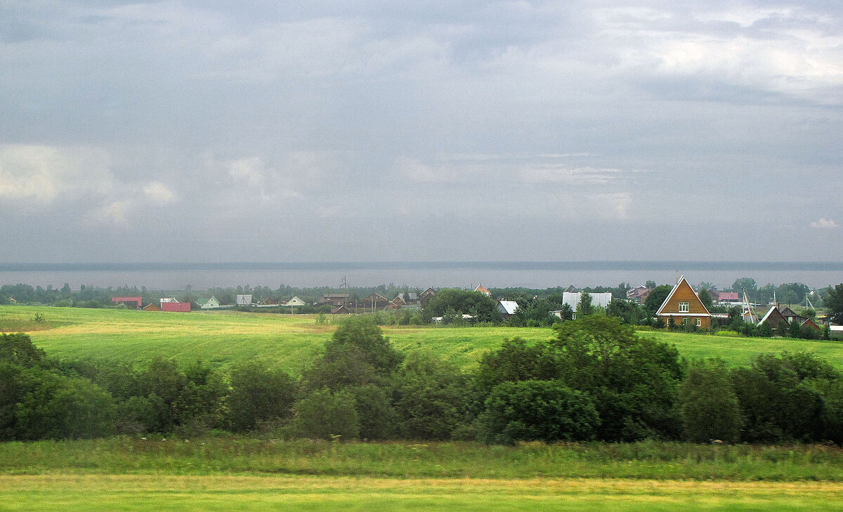 Кубенское озеро у деревни Подолино - Александр Ильчевский Кубенское озеро у деревни Подолино - Александр Ильчевский