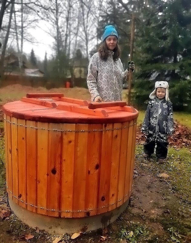 Дачная жизнь в  ноябре. - Ольга Довженко