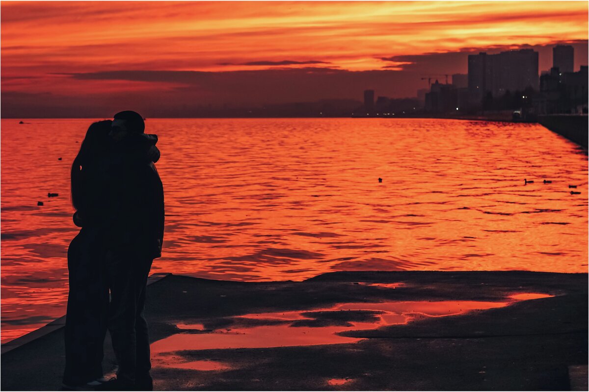 Саратовский багряный закат - Сергей В